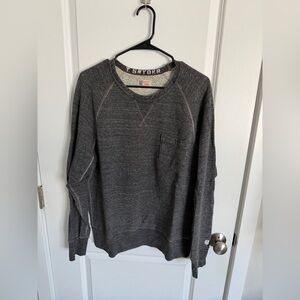 Todd Snyder x Champion Men's Dark Gray Crewneck Sweater